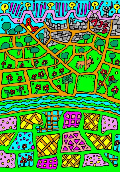 Landschaft Burg 1